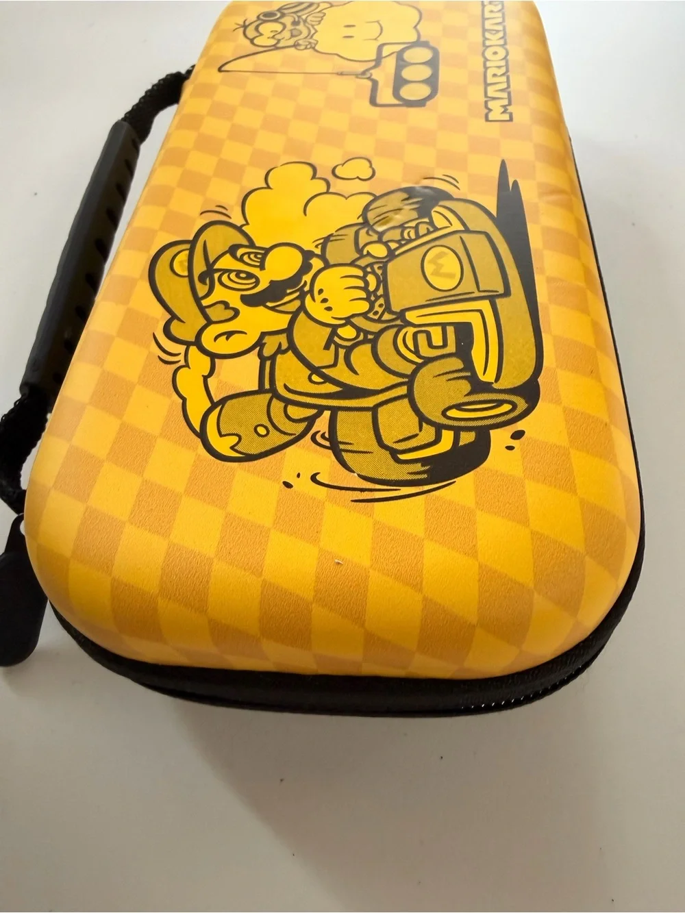 Nintendo Yellow Mario Themed Handheld Carrying Case